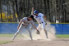 Baseball vs Suffolk  Wheaton College Baseball vs Suffolk University. - (Photo by Keith Nordstrom) : Wheaton, baseball